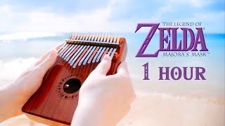 Song of Healing 1 HOUR  The Legend of Zelda Majora’s Mask  Kalimba Cover for Sleep Study 🌊 [upl. by Gere754]