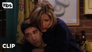 Friends Ross Hears Rachels Voicemail Confessing Her Love Season 2 Clip  TBS [upl. by Enneirdna]