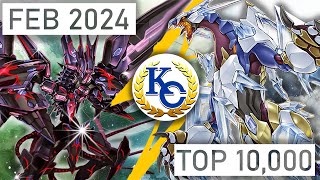 SPEEDROID TOP 10000 FEB KC CUP DECKLIST  YuGiOh Duel Links FEB 2024 [upl. by Bushore194]