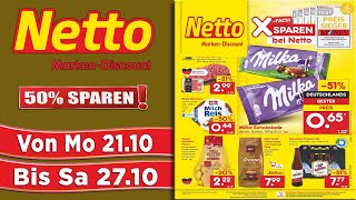 NETTO Prospekt – Angebote ab 21102024 [upl. by Aiuqet382]