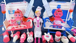 10 Minutes Satisfying with Unboxing Cute Doctor Playset，Ambulance Toys Collection ASMR  Review Toys [upl. by Joselyn]