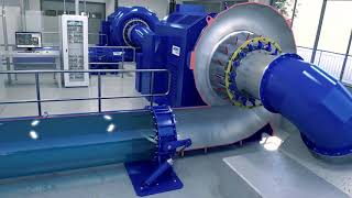 ANDRITZ Hydro turbine animation  Francis [upl. by Nnyrb]