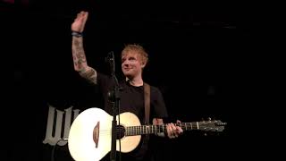 Ed Sheeran  One  Photograph Acoustic  live at Whelans 19042022 [upl. by Matthia]