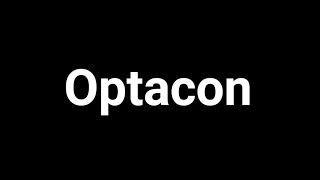 What is Optacon Optacon in detail [upl. by Eima444]