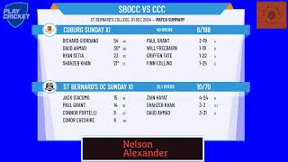 St Bernards OC Sunday XI v Coburg Sunday XI [upl. by Leonid846]