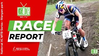 Evie Richards wins National Series  Margam Park 2023 [upl. by Mannes]