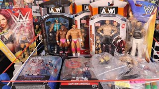 MASSIVE WWE Figure HAUL from TOY CON [upl. by Atsahc]