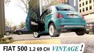 FIAT 500 de 69 CH UN POT DE YAOURT FASHION NON [upl. by Sirhc]