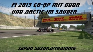 Formel 1 2013 CoOP Saison  SuzukaTraining  Folge 40 [upl. by Enimisaj]