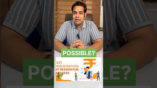 GST Registration At Home Address [upl. by Ahtekal]