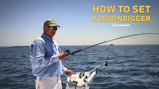 How to Set a Downrigger [upl. by Beker]