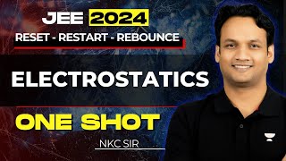 Electrostatics One Shot  JEE Main 2024  RRR [upl. by Ecirpac802]