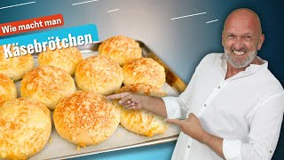 Käsebrötchen  ganz einfach selber machen  Anfängerfreundlich [upl. by Eelinnej97]