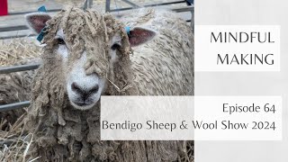 Mindful Making 64  Bendigo Sheep amp Wool Show 2024 [upl. by Inalej]