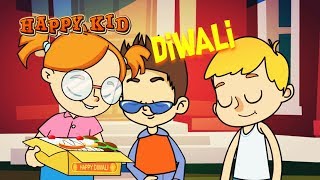 Happy Kid  Diwali  Episode 9  Kochu Tv  Malayalam [upl. by Gainer]