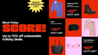 BLACK FRIDAY SCORE  NORDSTROM RACK HOLIDAY 2024  15 [upl. by Ahsenet]