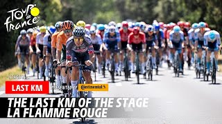 Last Km  Stage 16  Tour de France 2024 [upl. by Airrotal]