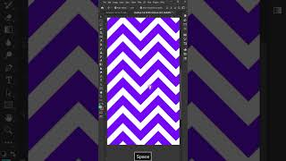 How To Create Chevrons Pattern In Photoshop  ZigZag Pattern  Seamless Pattern Design [upl. by Milda]