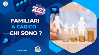 👨‍👩‍👧‍👦Familiari a Carico💰 Chi sono e Come ottenere Detrazioni [upl. by Ylicis]