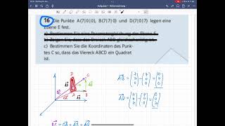 16c Vektorrechnung [upl. by Harrus]