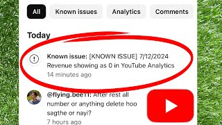 Youtube Revenue Showing Zero  known Issue 7122024 Revenue Showing As 0 In Youtube Analytics [upl. by Anig]