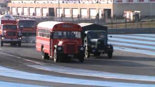 Grand Prix Camion Castellet 2016  Défilé des camions décorés   Partie 1 [upl. by Aiynat82]