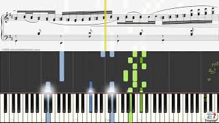 Learn Canon in D Sheet Music by Johann Pachelbel  Keyboard Practice Video [upl. by Rednasxela350]