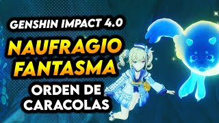 🐳 Naufragio Fantasma Mision de mundo  Genshin Impact 40 Fontaine [upl. by Lait913]