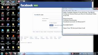 How To Download FB Video Using YTD DownloaderHD2014 [upl. by Iel625]