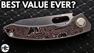 Is This The BEST OVERALL VALUE Folding Knife EVER  Maxace Black Mirror 2  Quick Review [upl. by Snowber]