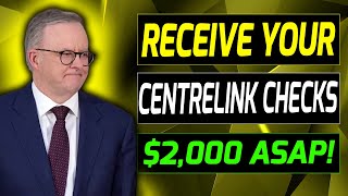 BE PREPARE FOR RECEIVING THIS PAYMENT  2000 CENTRELINK CHECK UPDATE  AUSTRALIA SENIORS [upl. by Godfree]