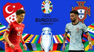 TURQUIA x PORTUGAL  UEFA EURO 2024 [upl. by Shama493]