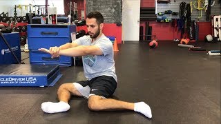 9090 Get Down  Hip Mobility Drill [upl. by Aiotal538]