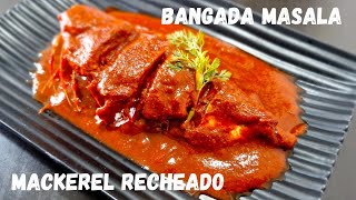 Easy Bangda Masala  Bangda Recheado  Mackerel Recheado  Mackerel Masala  Sailis Kitchen [upl. by Shaer]