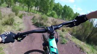 Trail en Tandil  Quijote  MTB  Senderos de bicicleta en Villa del Lago [upl. by Sherrard]