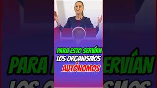 LOS ORGANISMOS AUTÓNOMOS shorts parati viralvideo mexico usa [upl. by Viafore]