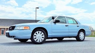 2007 Ford Crown Victoria Police Interceptor Review Start Up and Tour [upl. by Bittencourt]