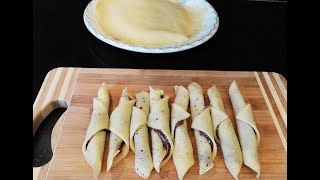 MASA DE PANQUEQUES CON 3 INGREDIENTES  Acqua Rosa Recetas [upl. by Merri278]