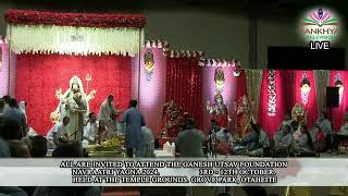 The Ganesh Utsav Foundation  3RD NIGHT Nau Raatri Celebrations 2024 offi Pt Sunil Seetahal Maharaj [upl. by Beattie]