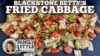 Fried Cabbage  Blackstone Griddles [upl. by Imelda297]