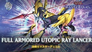 Shark  Full Armored Utopic Ray Lancer  The Masters Saga YuGiOh Master Duel [upl. by Thadeus]