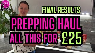 Start Prepping NOW  £5 Prepping Challenge Finale  UK Prepper [upl. by Lona]