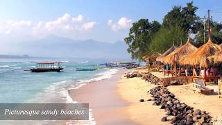 Beachfront Hotel Suites  Gili Islands Indonesia [upl. by Shaylyn644]