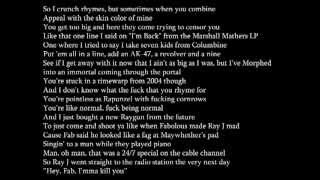 Eminem Rap God Lyrics [upl. by Michella]