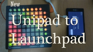 NEW  Unipad to Launchpad Mini MK2 [upl. by Emalee813]