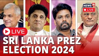 Sri Lanka Elections 2024 LIVE  Ranil Wickremesinghe  Anura Kumara Dissanayake  Sajith Premadasa [upl. by Ever767]