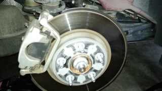 2013 Dodge Journey SXT  Rear Brake Rotor Bracket amp Caliper  Link to DIY Rear Pads Change [upl. by Greenes647]