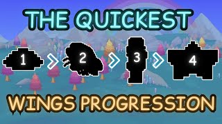 The QUICKEST Wings Progression in Terraria [upl. by Enicar]