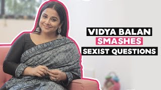 Vidya Balan Smashes These Sexist Questions  Tumhari Sulu  MissMalini [upl. by Howie]