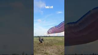 Paramotor take off￼ [upl. by Greg40]